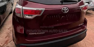 Toyota Highlander 2015 Burgundy