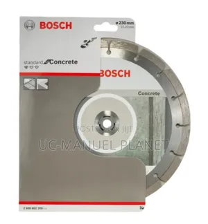 9" Bosch Concrete Disc