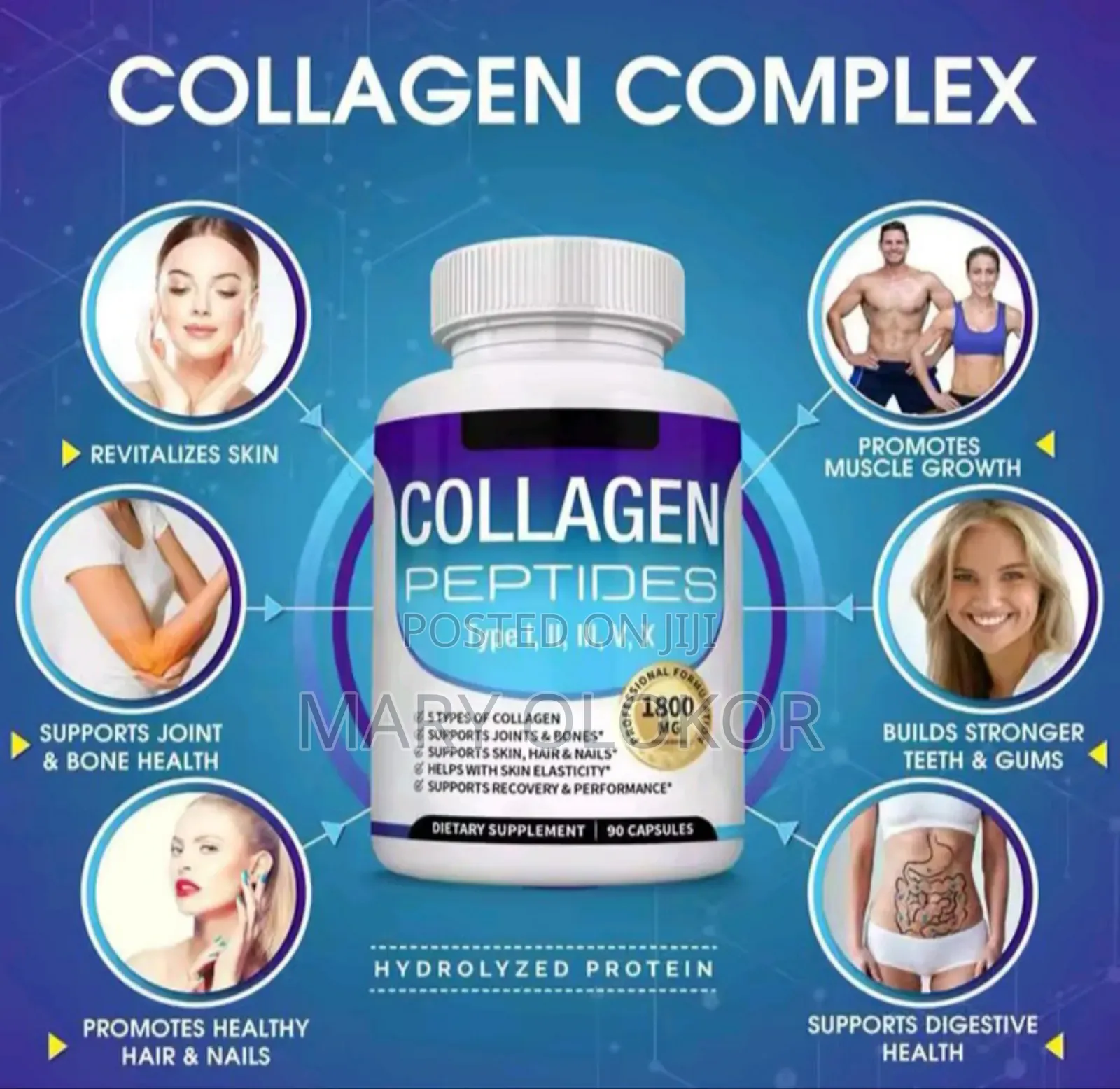 Collagen Peptides 90 Capsules
