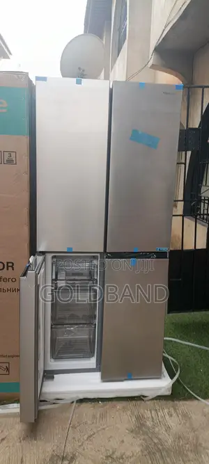 Hisense Ref 54wc 392l Quad Door Side-by-Side Refrigerator