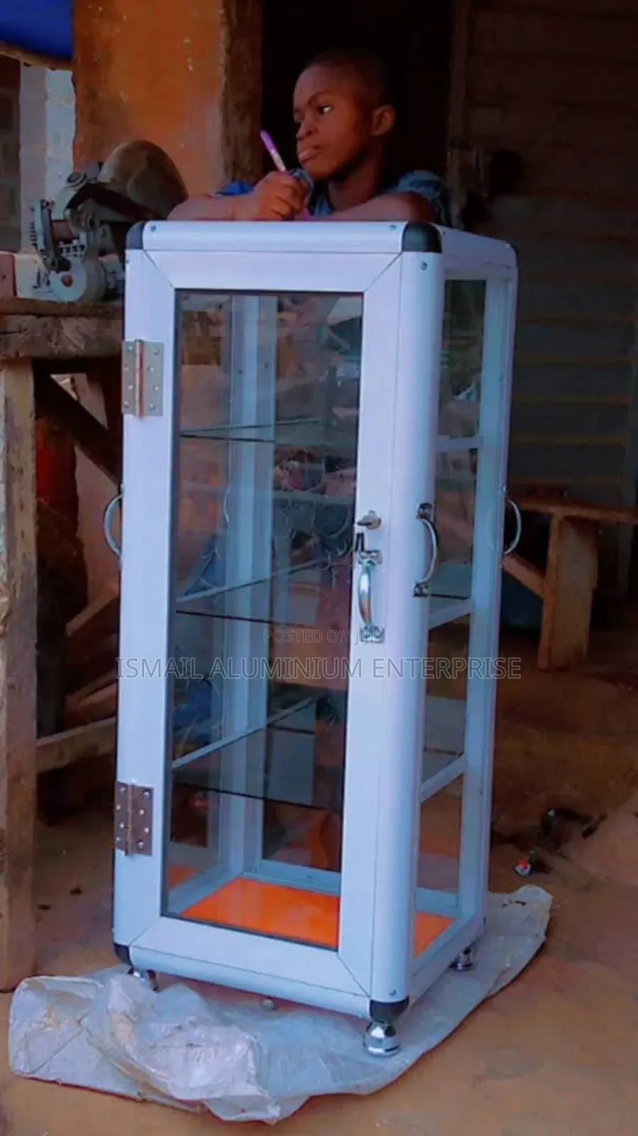 Modern Aluminum Display Cabinets - Available in Lagos
