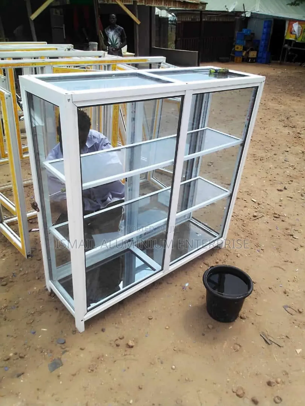 Modern Aluminum Display Cabinets - Available in Lagos