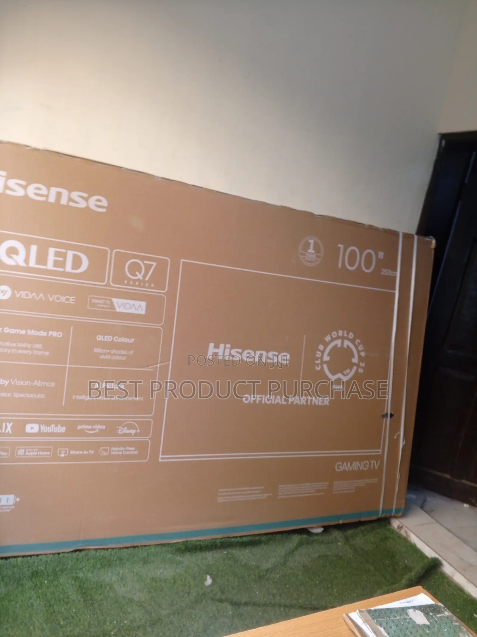 Hisense 100” Wide Screen Smart Tv