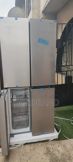 Hisense 392l Four Door Side-by-Side Family Refrigerator