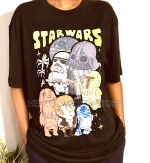 Black Graphic T-Shirt – Comfortable Casual Wear