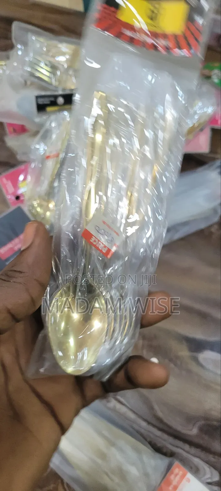 Stainless Steel. Tableware.Spoon, Fork . Available in Gold and Silver.