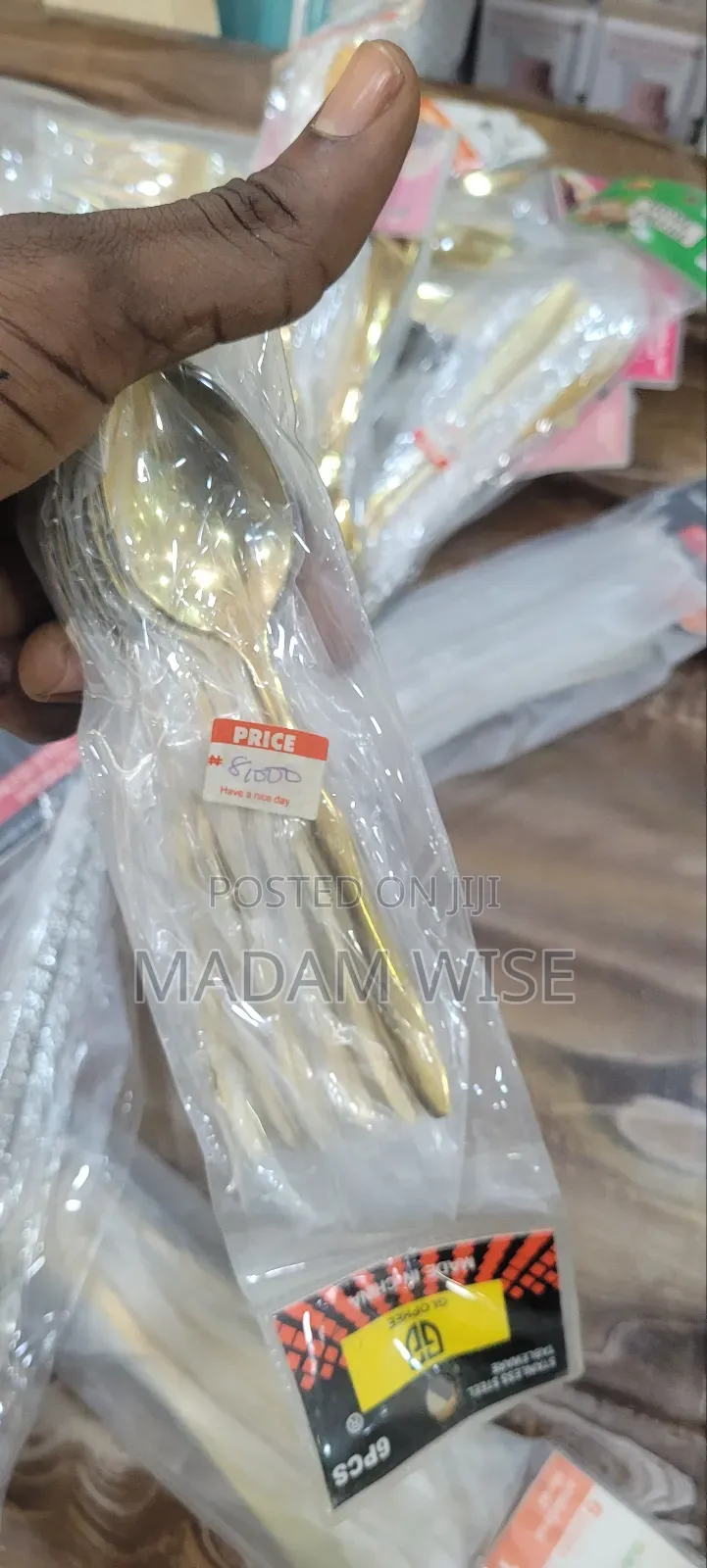 Stainless Steel. Tableware.Spoon, Fork . Available in Gold and Silver.
