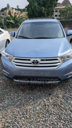 Toyota Highlander Limited 2012 Blue