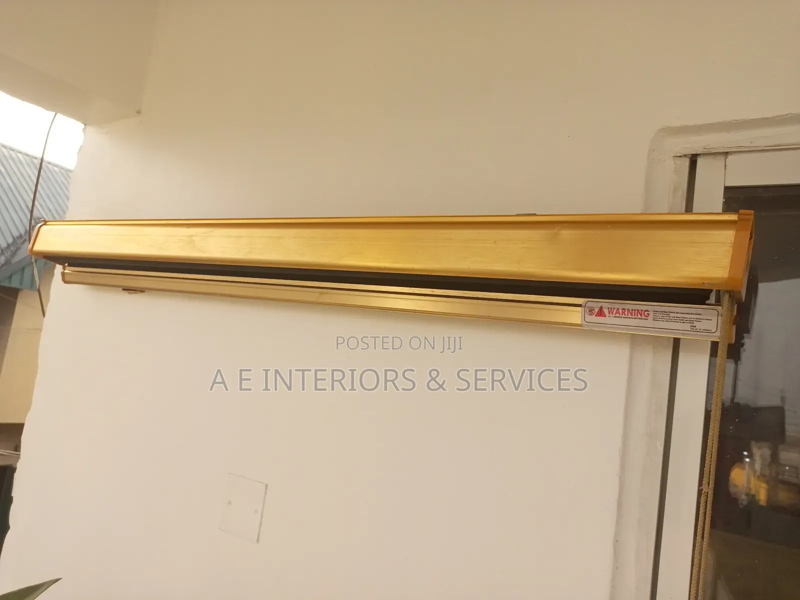 4ft And 5ft Gold Head Window Blinds