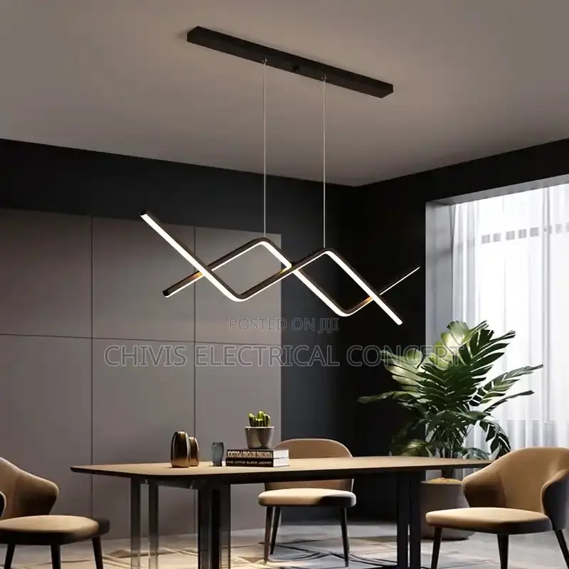 Dining Room Chandelier Modern Minimalist Creative Dining Table Study