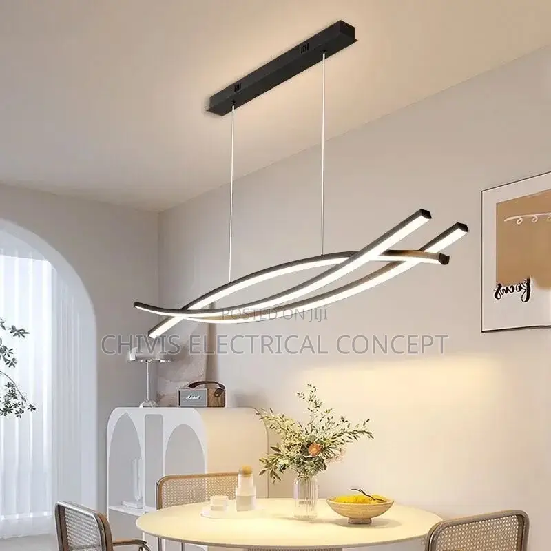 Dining Room Chandelier Modern Minimalist Creative Dining Table Study