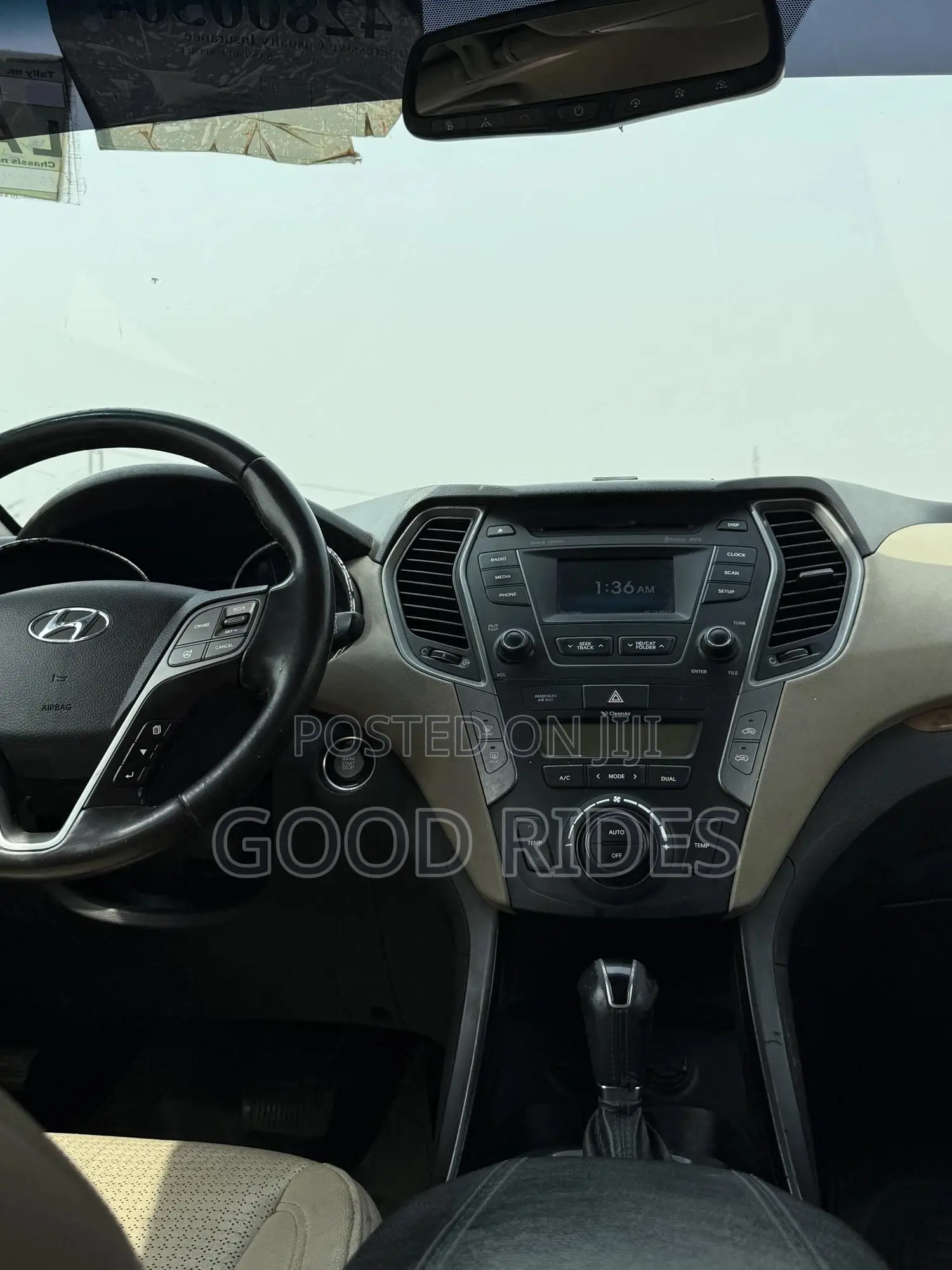 Hyundai Santa Fe 2014 White
