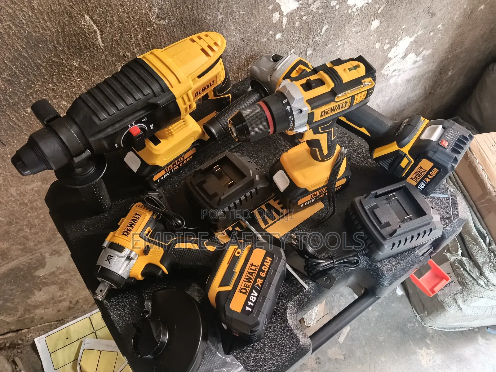 Dewalt 4in1 Combo Set