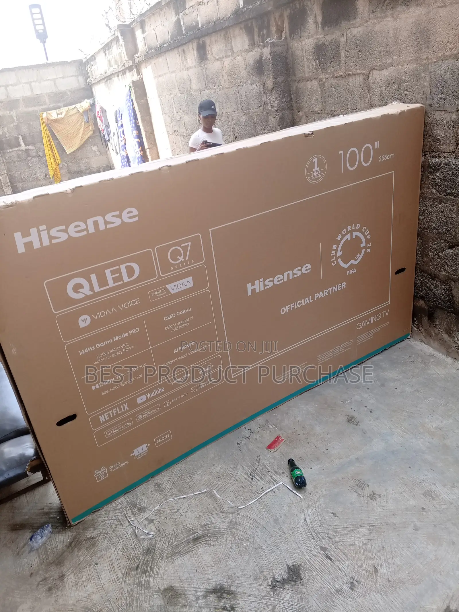 Hisense 100” Screen Smart Television