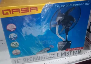 Qasa 16" Rechargeable Mist Fan