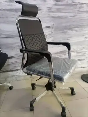 Full Leather Highback Ergonomic Chair