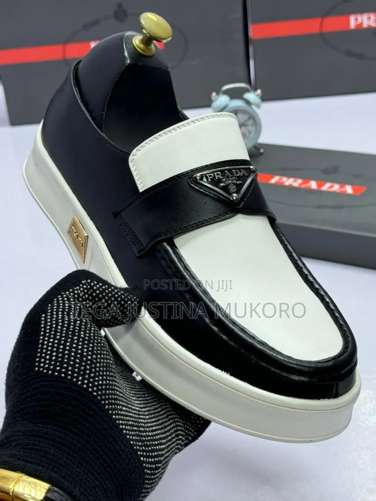 Latest Design Prada White Sole Shoe