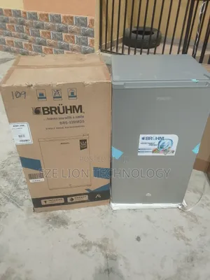 Bruhm Gray Color 90l Refrigerator