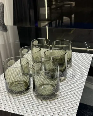 Smoked Glass Tumbler Set