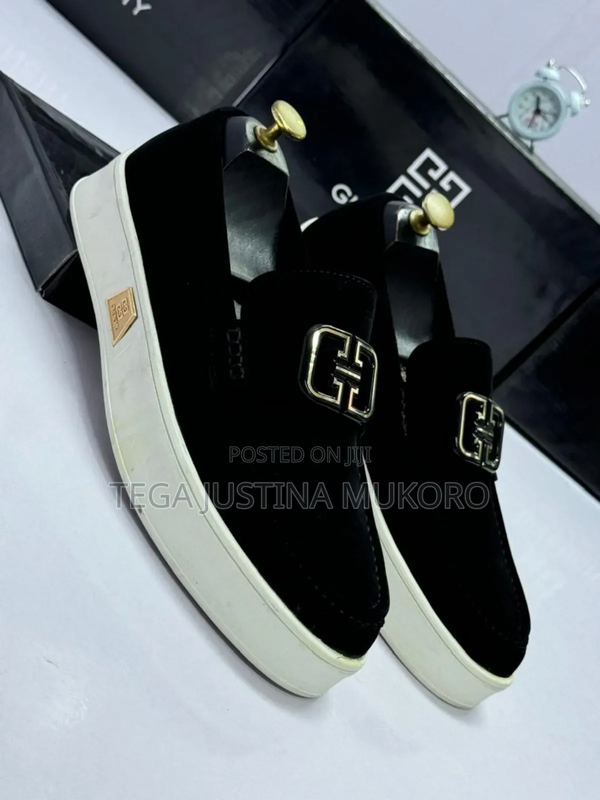 Givenchy Men's Suede Flat Shoes