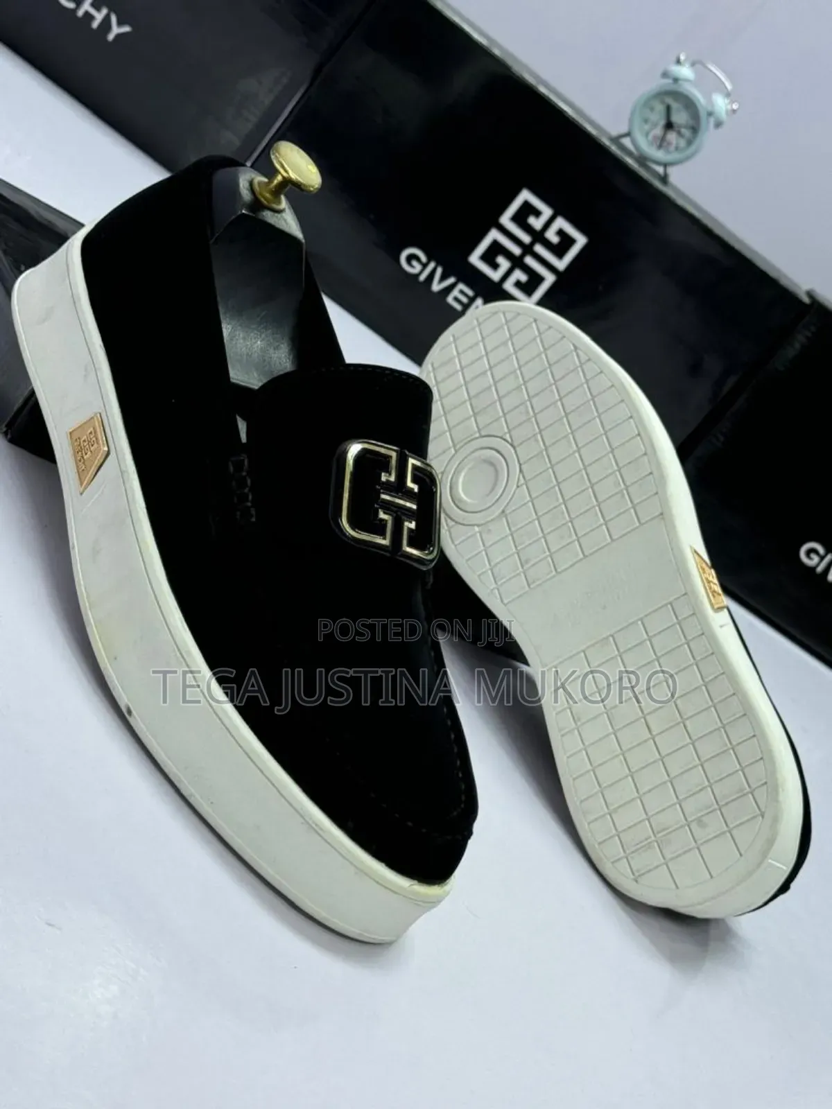 Givenchy Men's Suede Flat Shoes