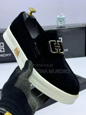 Givenchy Men's Suede Flat Shoes