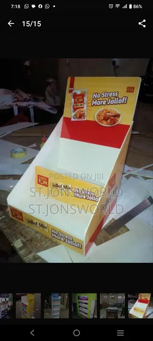Branded Display Table