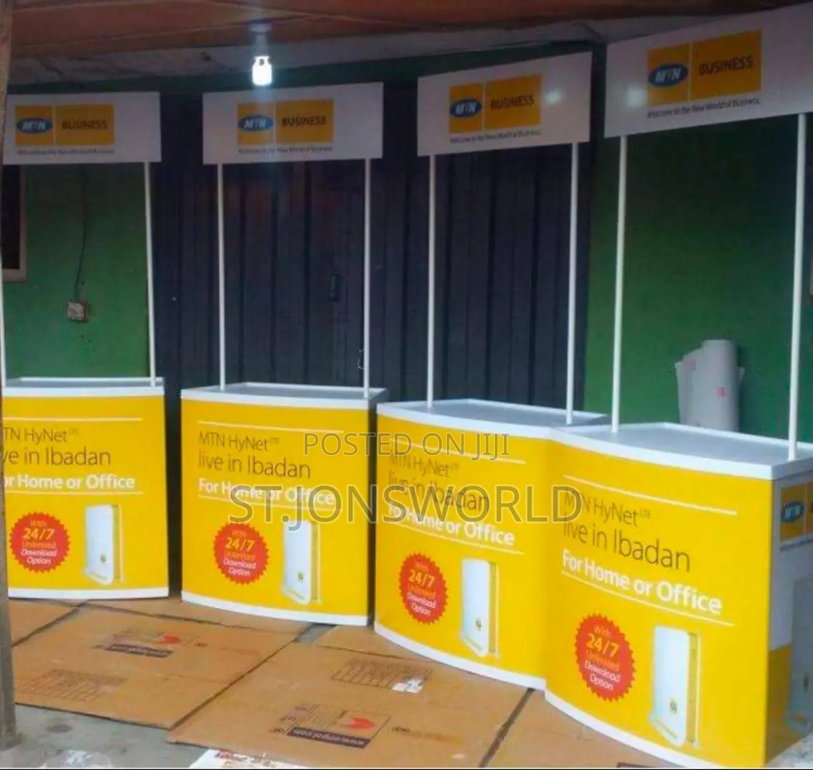 Branded Display Table