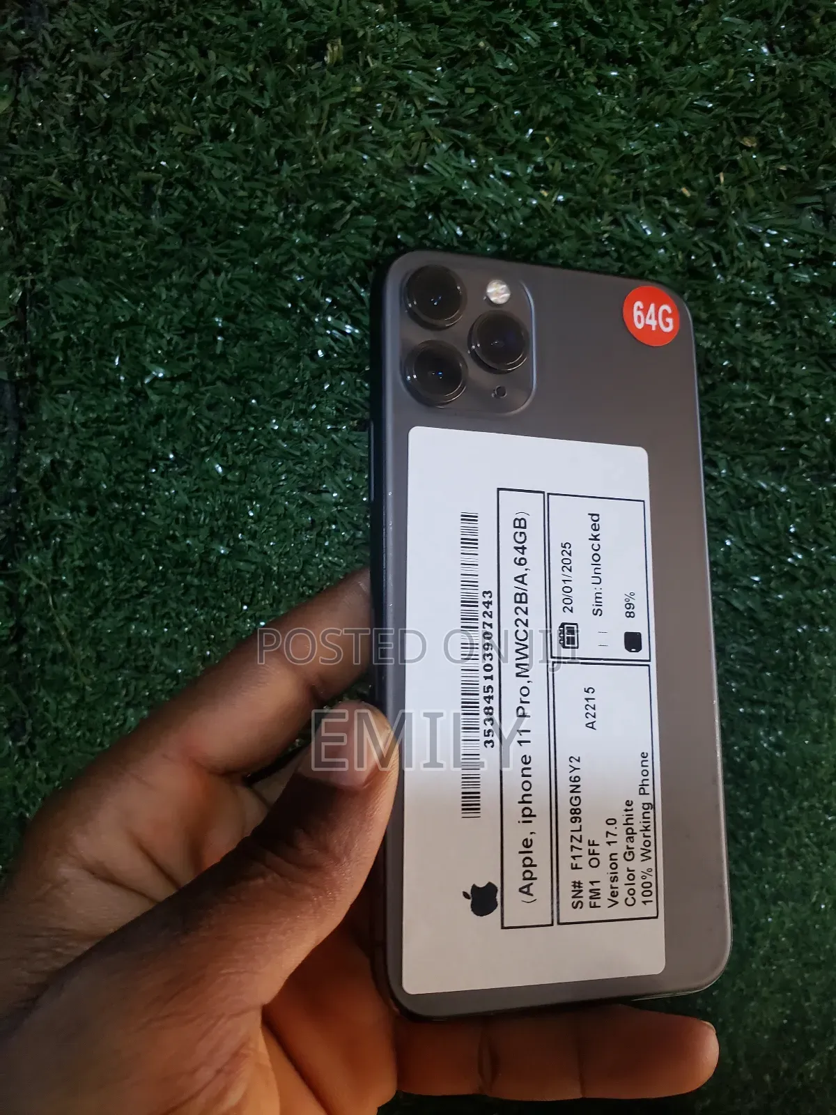 Apple iPhone 11 Pro 64 GB Gray