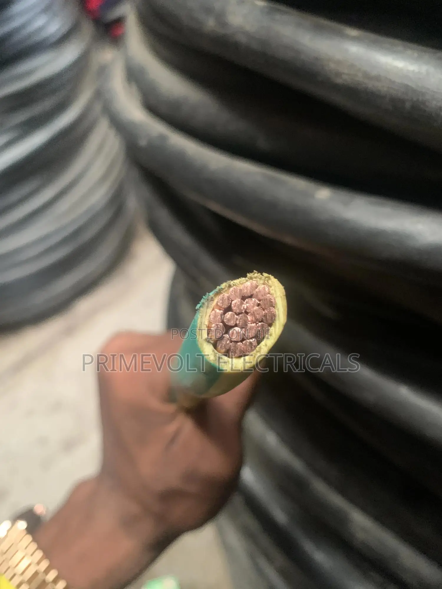 70mm Single Green and Yellow