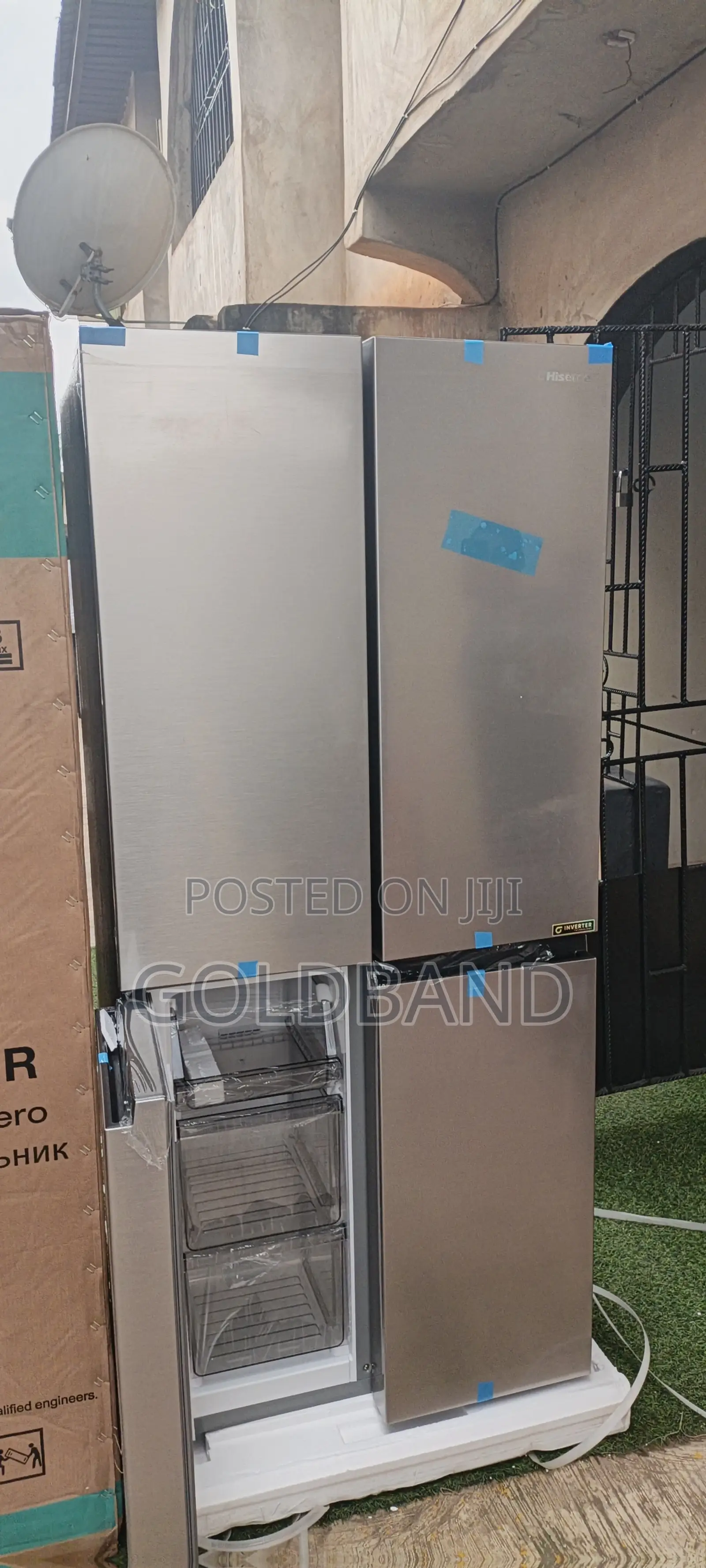 Hisense Ref 54wc Four Door Side-by-Side Cooling System