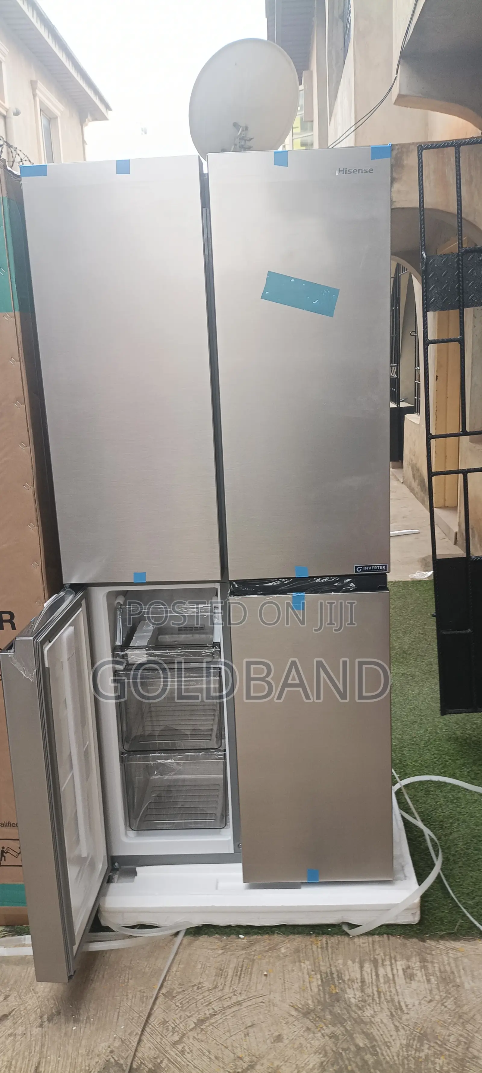 Hisense 392l Four Door Refrigerator – Spacious Interior