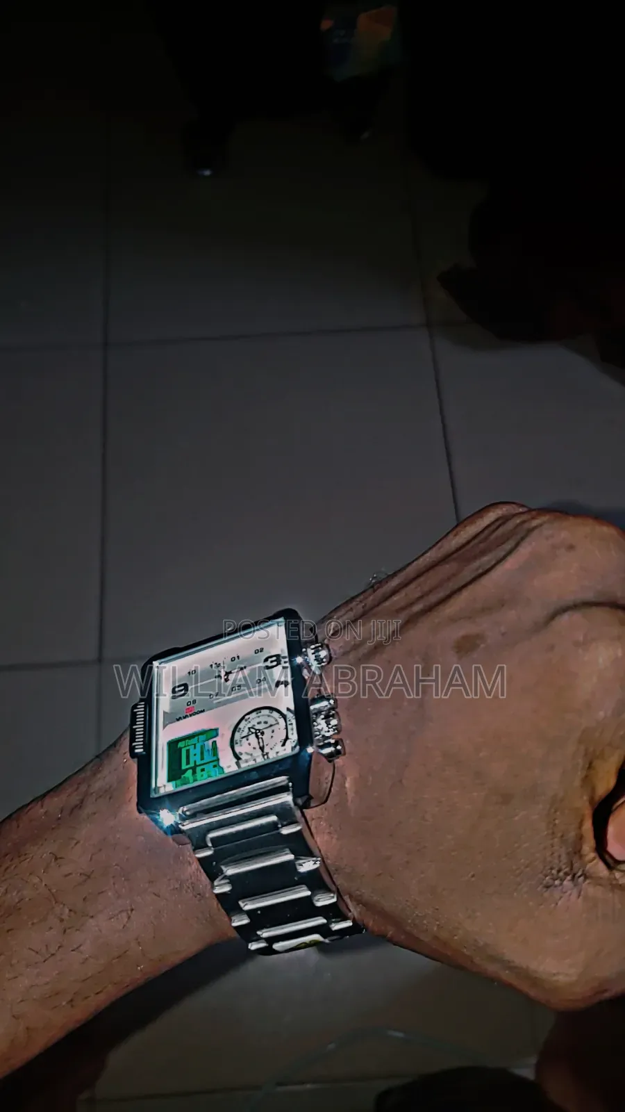 Digital and Analog Watch