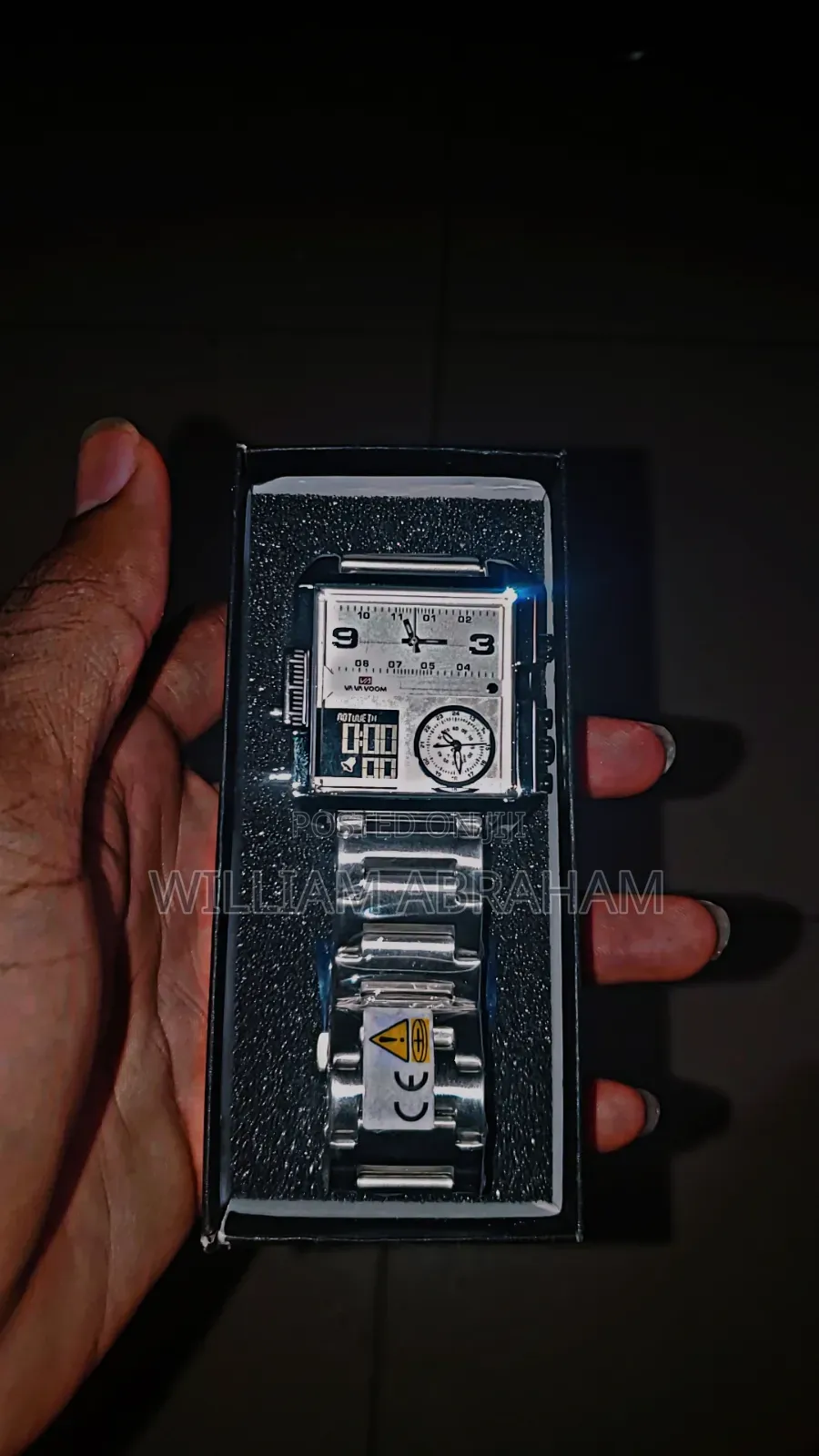Digital and Analog Watch