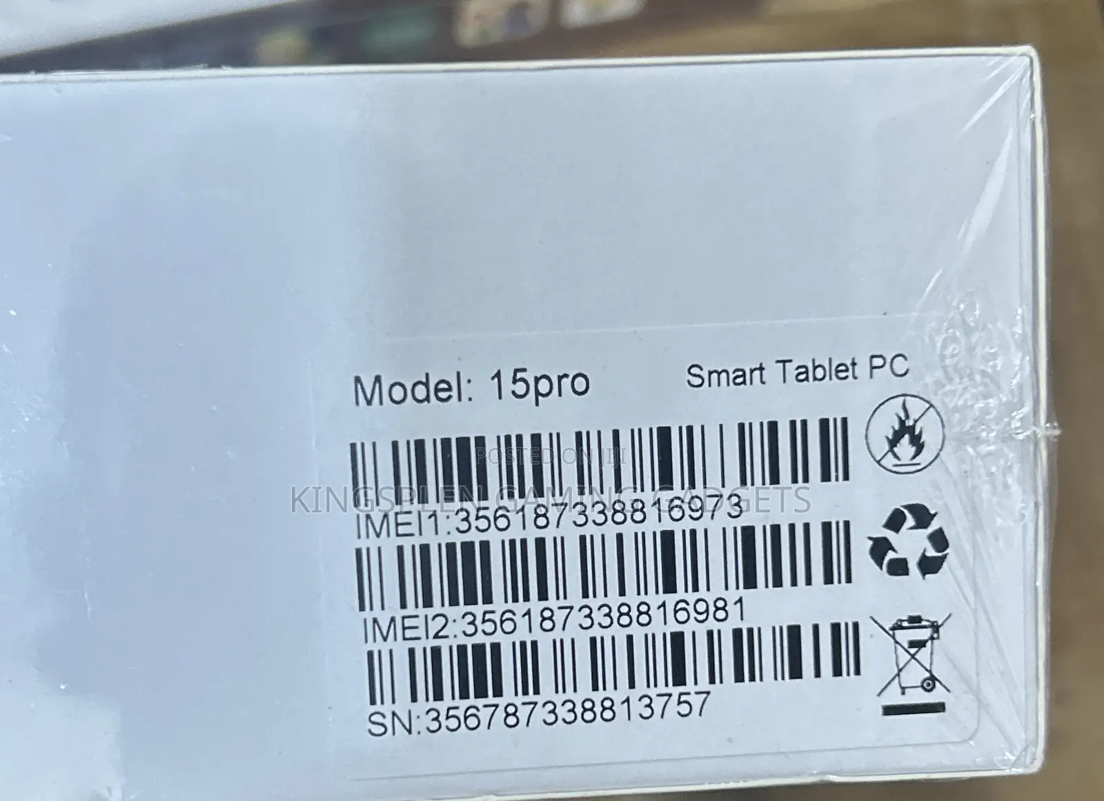 New Tablet 1 TB Gray