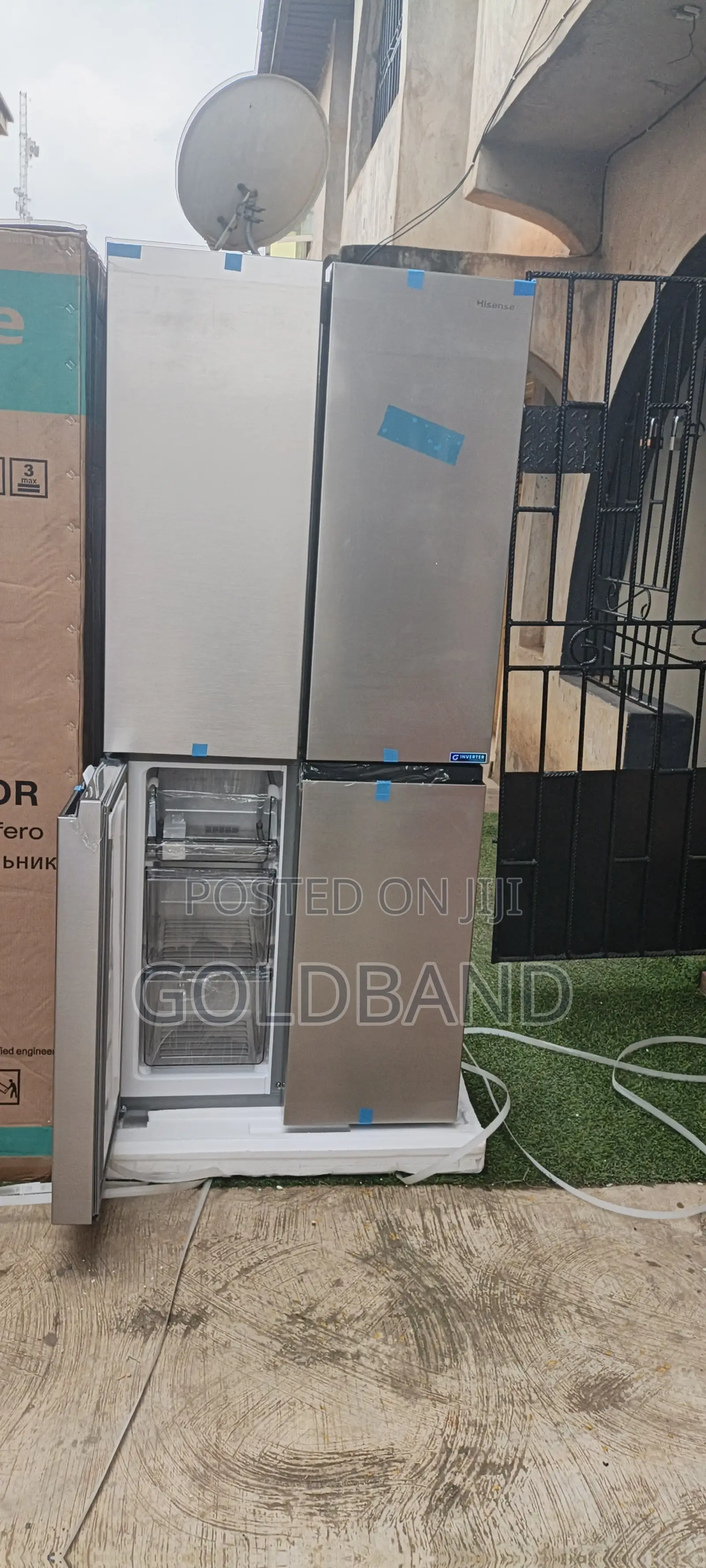 Hisense 392l Four Door Fridge With Balanced Cooling