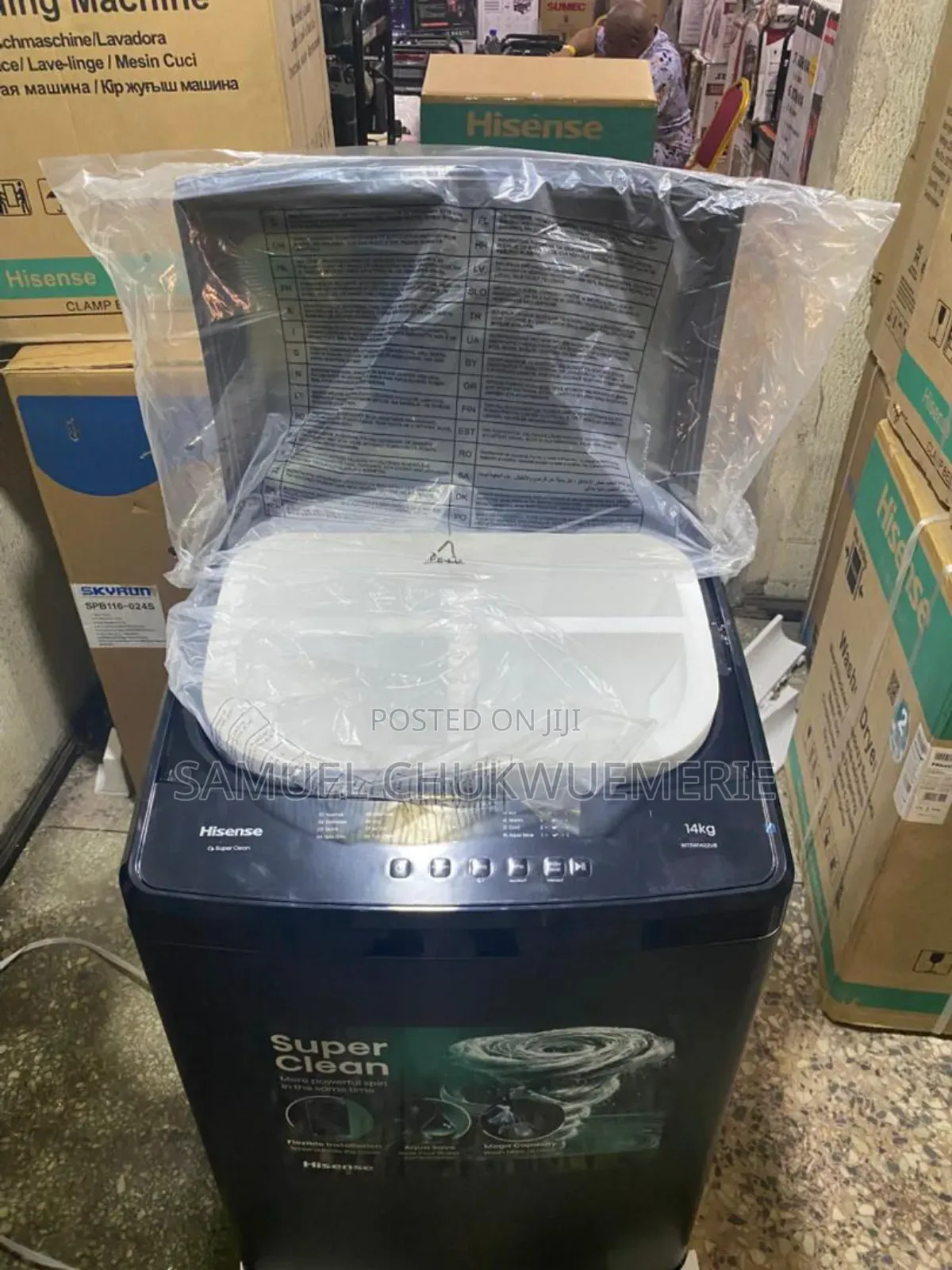 Hisense Washing Machine 14kg Automatic