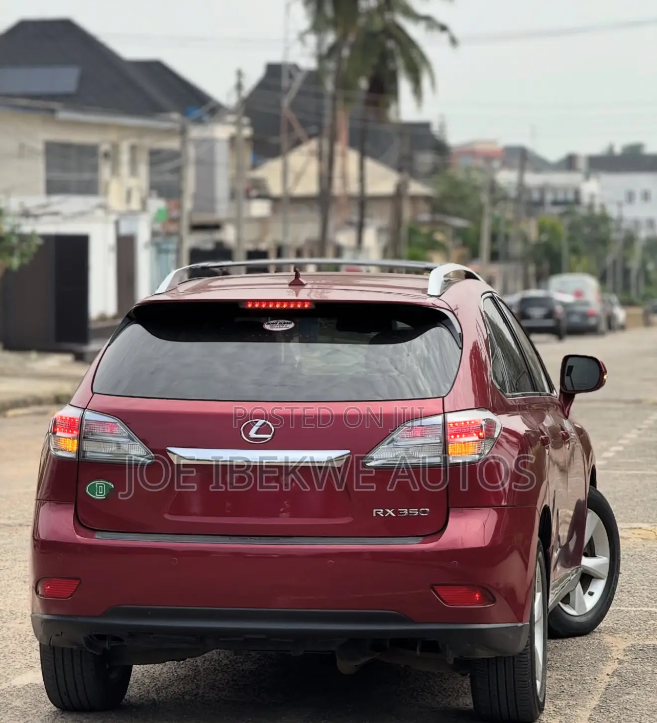 Lexus RX 350 2012 Red