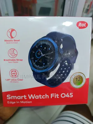 Itel Smart Watch Fit O45 Ultra Hd Display Sports Ip68 Waterproof