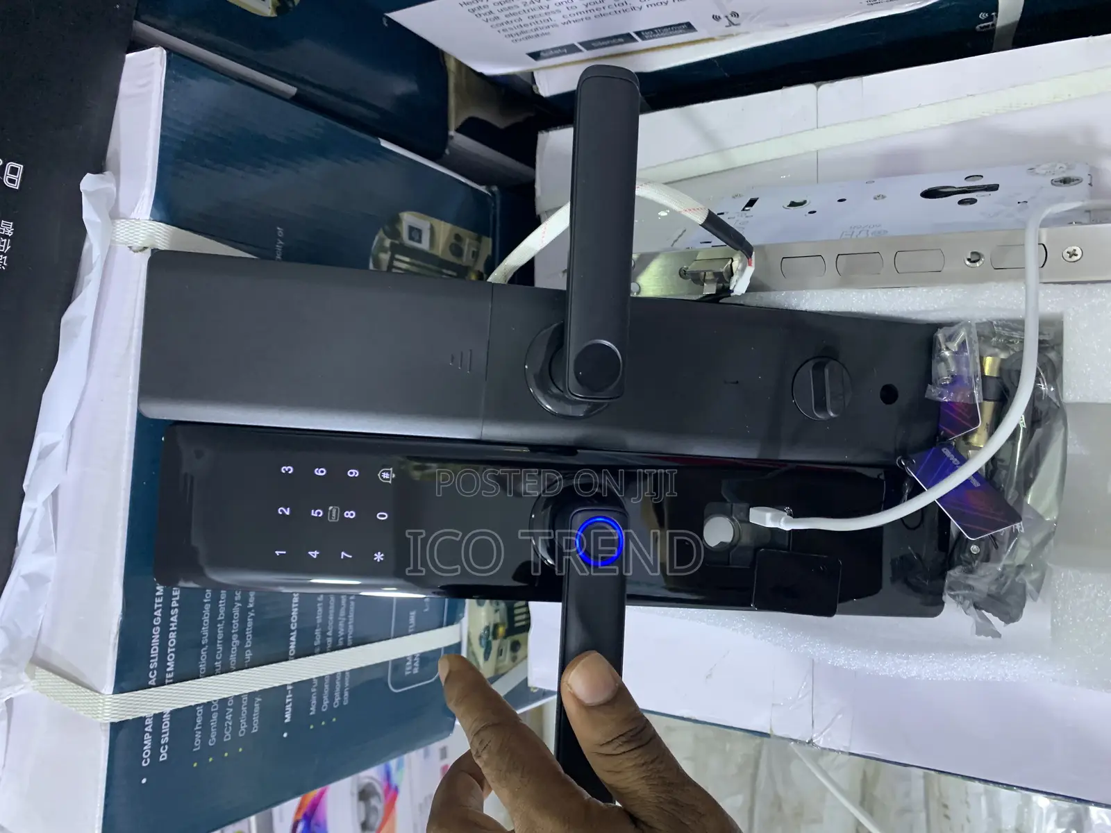 Tuya Wi-Fi Smart Door Lock, It Features Multiple Unlocking Methods