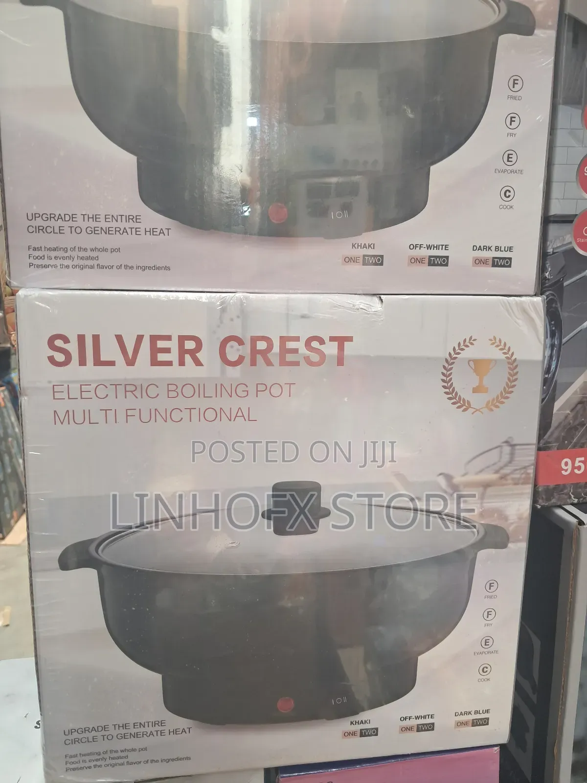 Silver Crest Boiling Pot