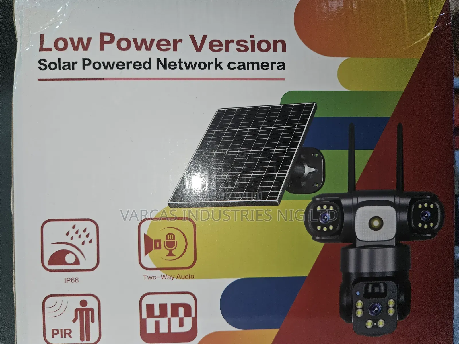 Solar Powered 4g Camera