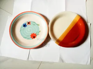 12 Pieces Flat Breakable Plates Per Dozen