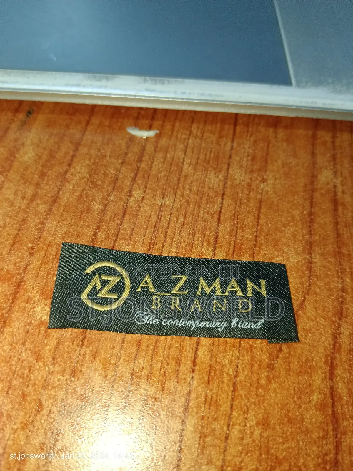 Woven Clothing Label Tag