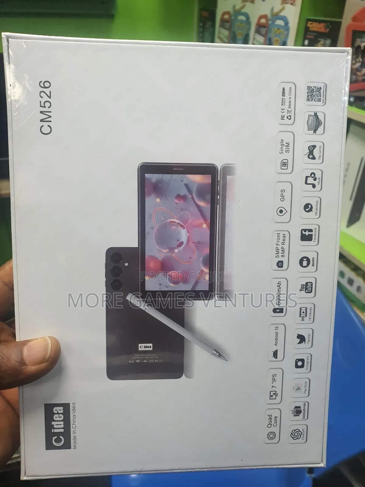 New C idea CM513 Pro 256 GB Black
