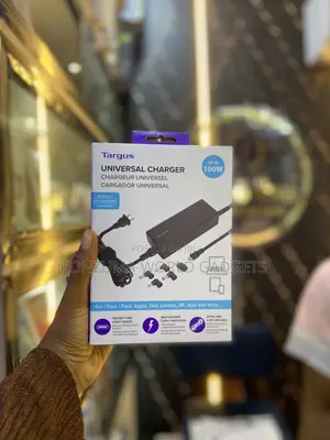 Targus 100w Universal Laptop Charger (Usb-C + Tips) – Original