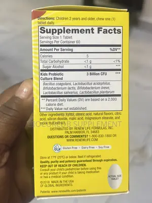 Renew Life Kids Probiotic