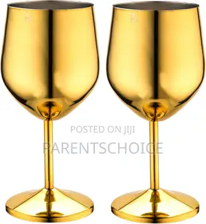 Gold Stainless Steel Cup