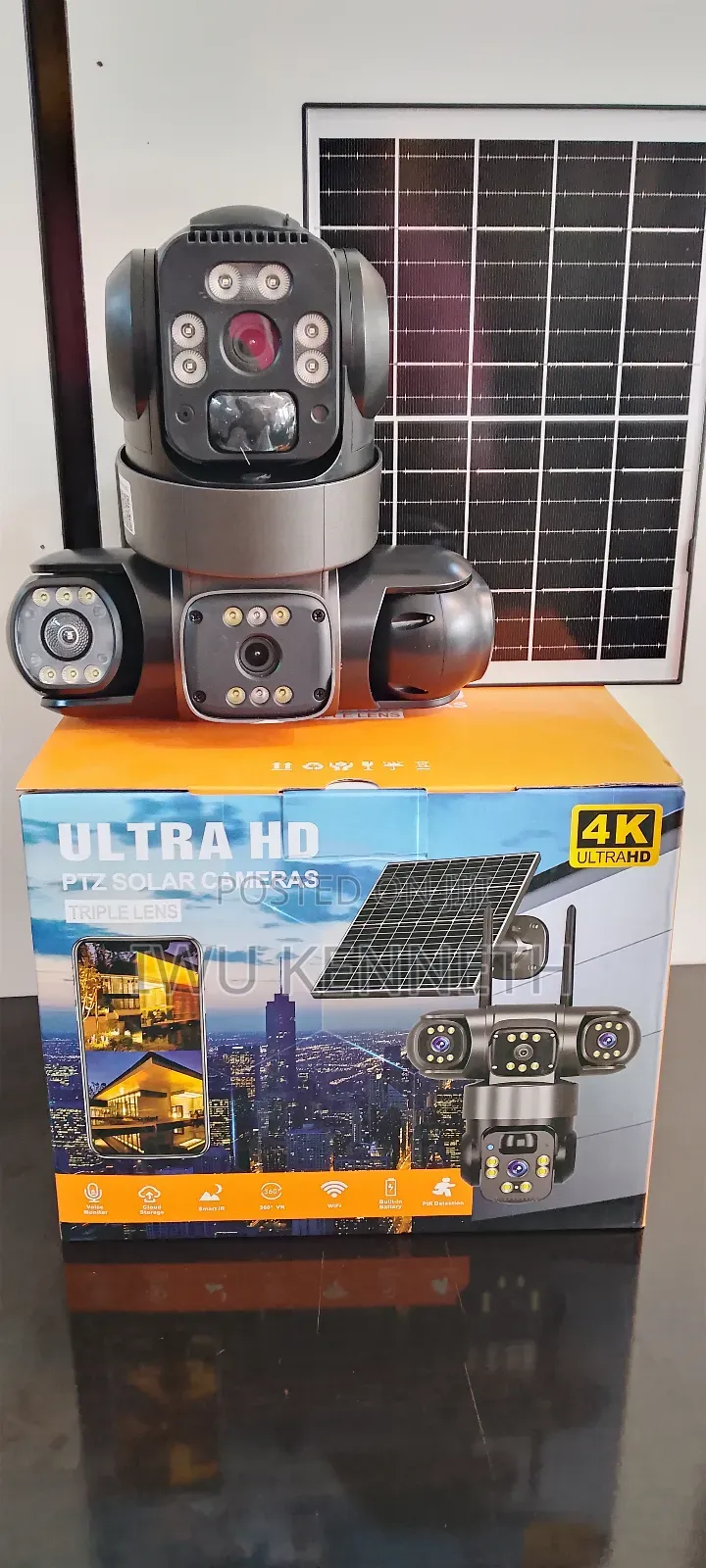 Ultra Hd Ptz Solar Cameras