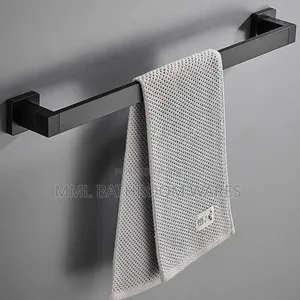 60cm Heavyguage Single Towel Rack